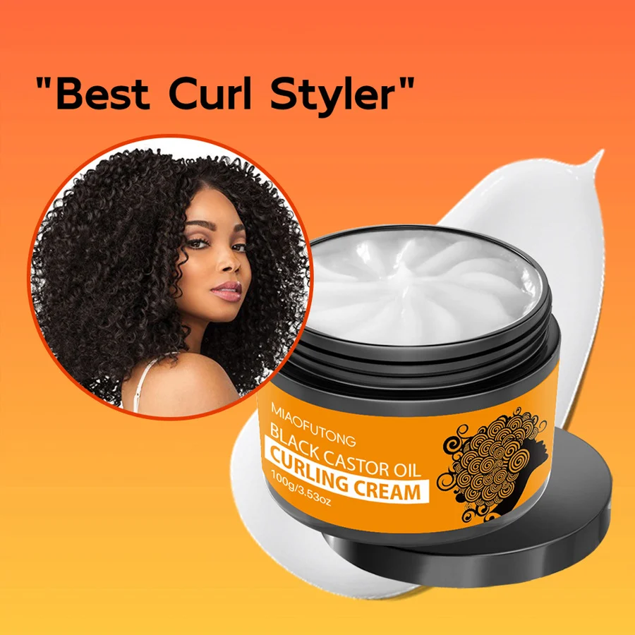 Miaofutong Curl Defining Cream for Wavy, Curly, Coily Hair - Frizz Control & Moisture 3 curl defining cream sit nf29egxp desc 3