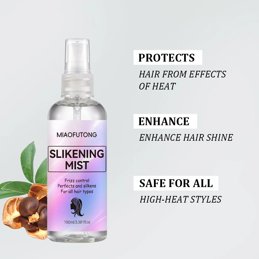 Hair Silkening Mist 100ml - Leave-In Conditioner for Frizz Control and Repair 16 hair silkening mist leave in conditioner 100ml sit 7smeue9p desc 16