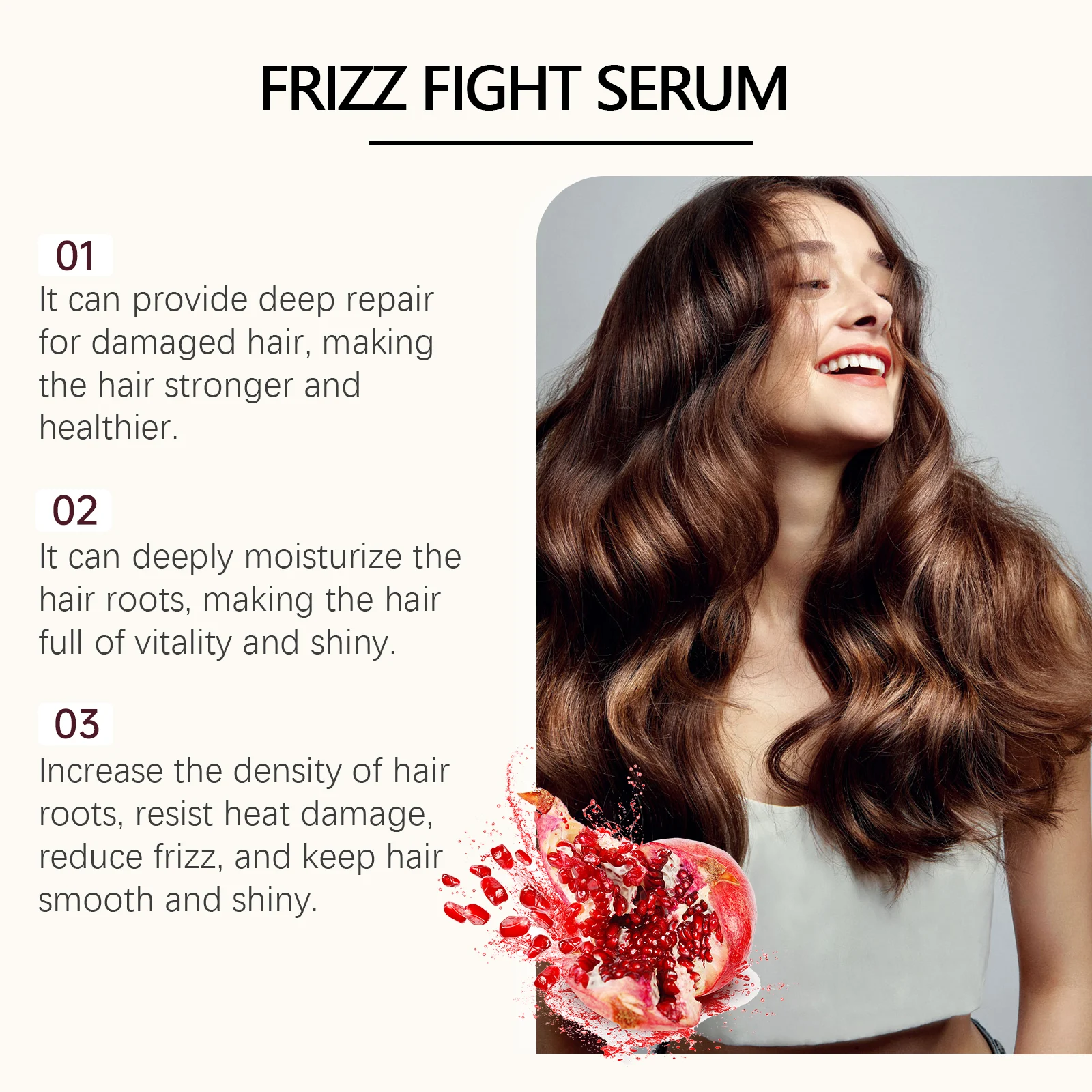 Heat Protectant Pre-Styling Spray 100ml Nourishes Smooths Frizz Control Shine Serum 8 heat protectant pre styling spray 100ml mia c7rrzbnp desc 8