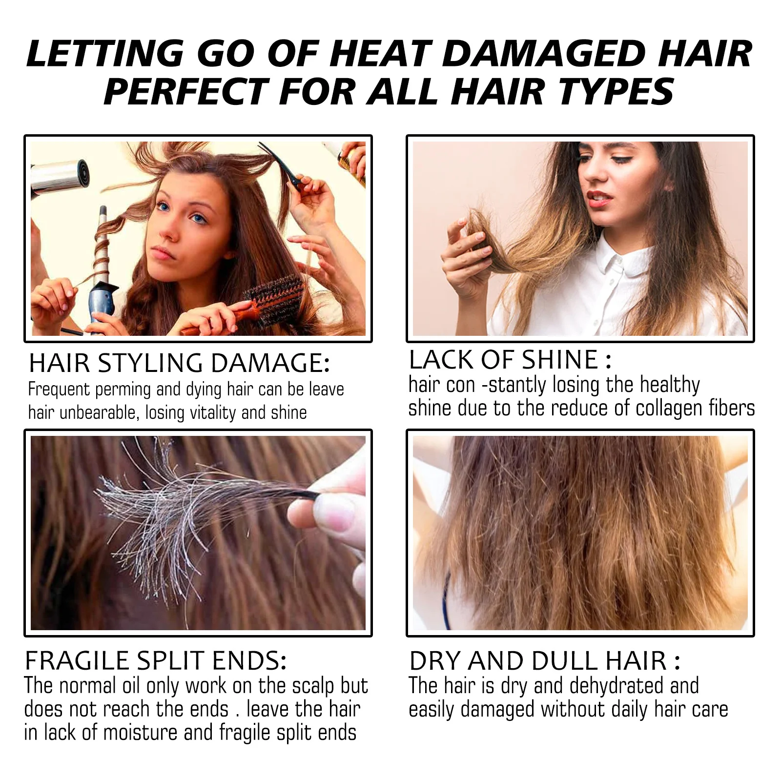 Heat Protectant Spray for Hair 125ml Pre-Perm Thermal Shield Moisturizing Leave-in Conditioner 6 heat protectant spray hair 125ml mia gdb9bk9g desc 6