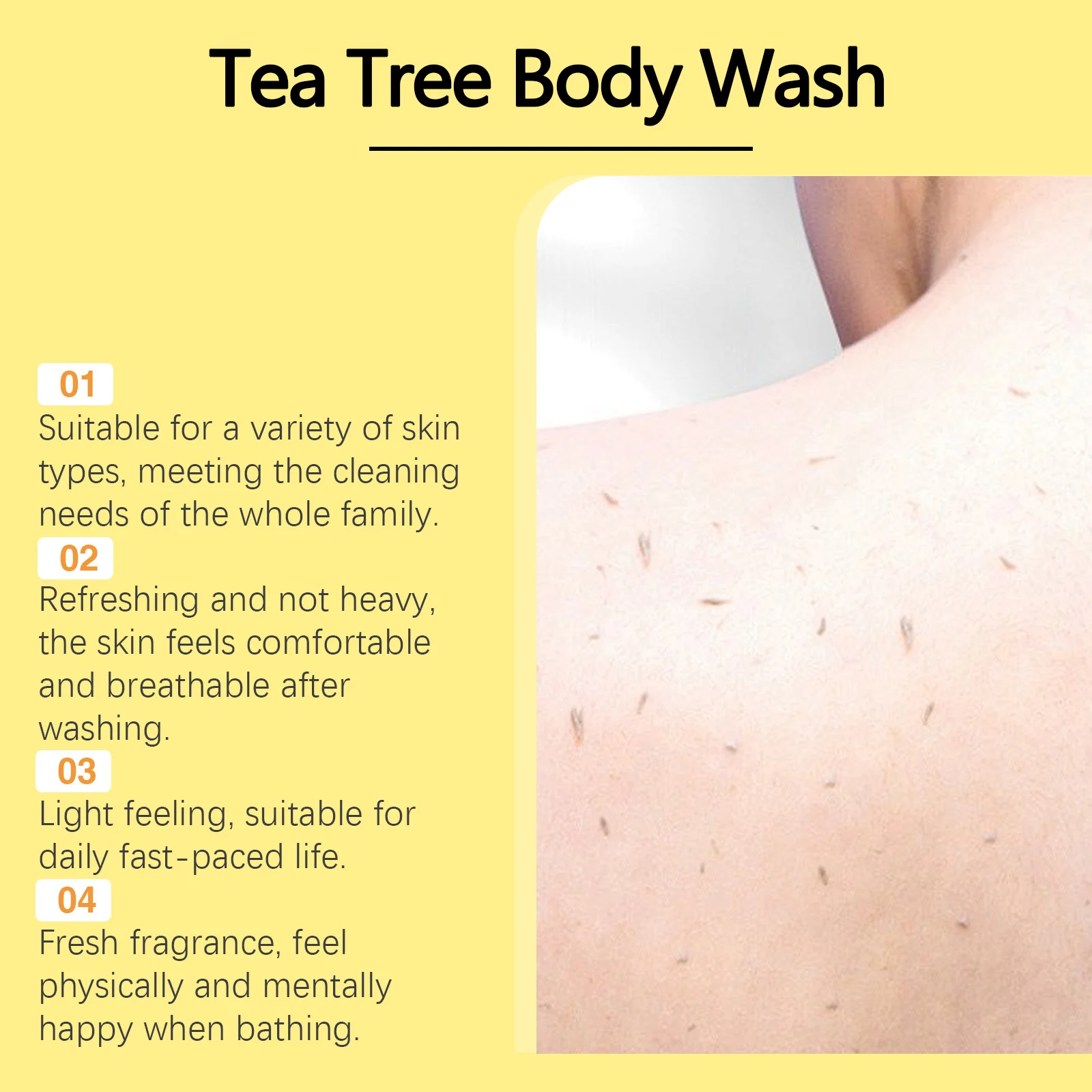 Tea Tree Body Wash 100ml with Tea Tree Oil & Wormwood for Deep Cleansing and Long-Lasting Freshness 10 tea tree body wash 100ml mia dapdrj8b desc 10